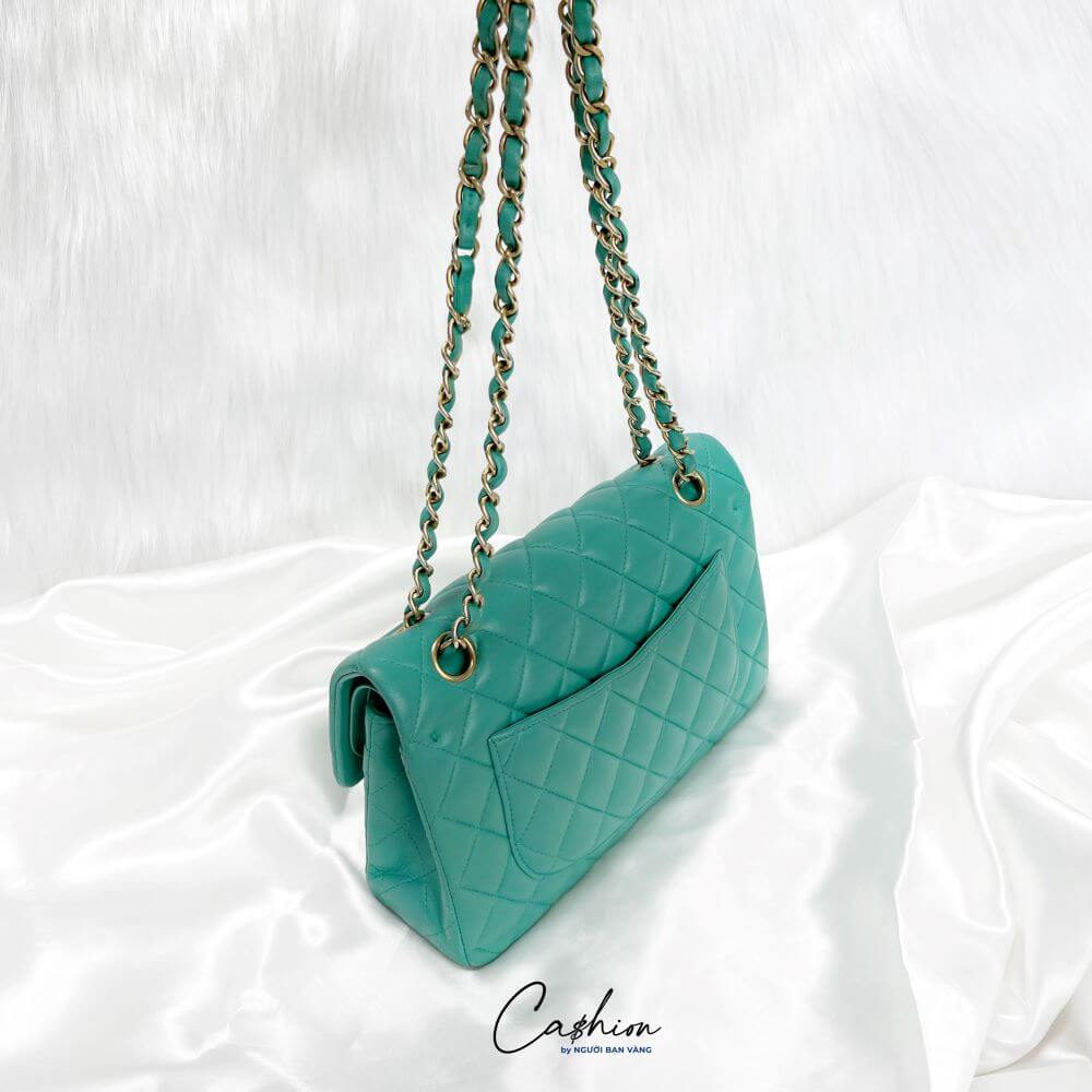 Túi xách Chanel Small Classic Lambskin Double Flap Bag C02