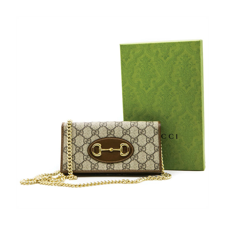 Gucci Horsebit 1955 Wallet With Chain G00015