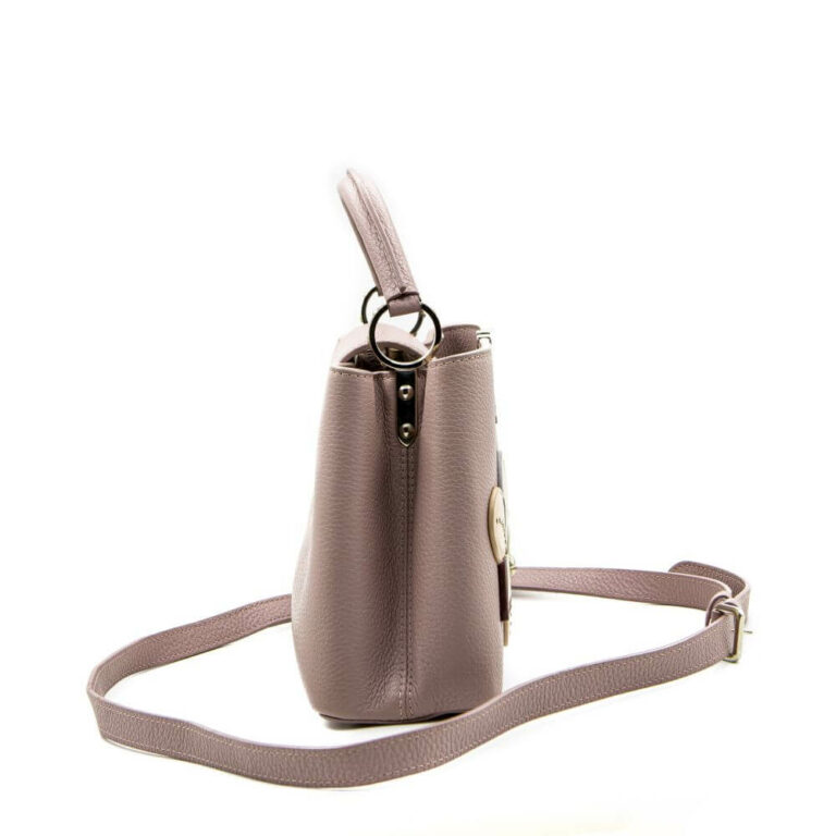 Túi xách Louis Vuitton Capucines BB Bag Limited Edition Iris Blossom Leather LV00023