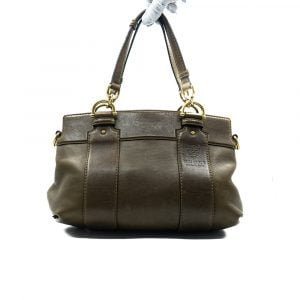 Gucci Brown Leather Crest Smilla Satchel Handbag G00018