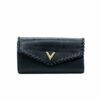 Louis Vuitton Black Monogram Cuir Plume Very Wallet LV00036