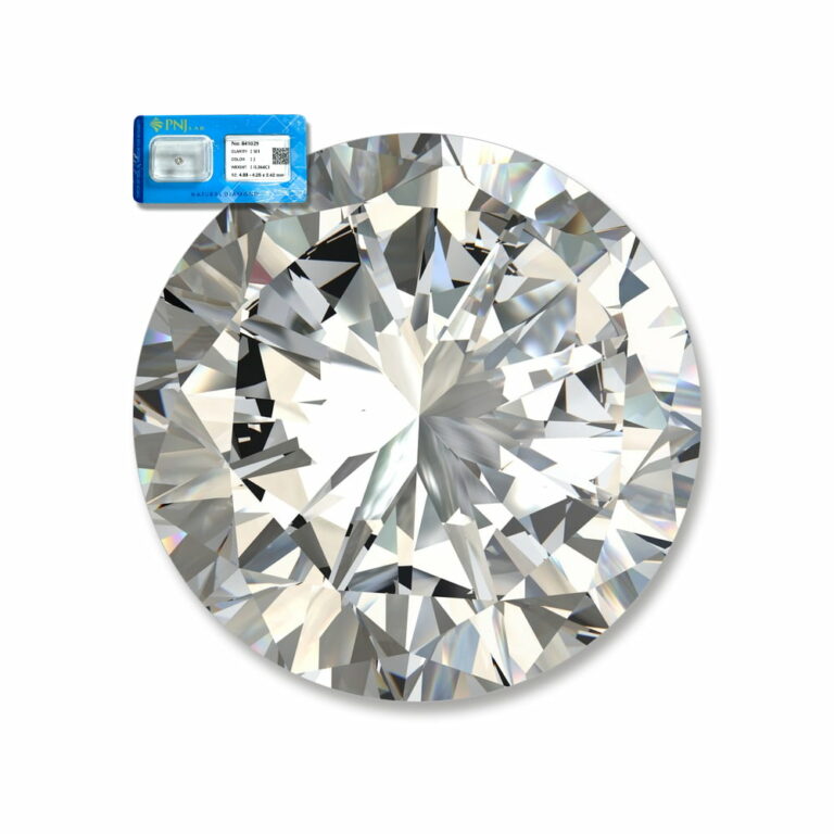 Kim cương 4.08 - 4.25 SI1 - J DM00042