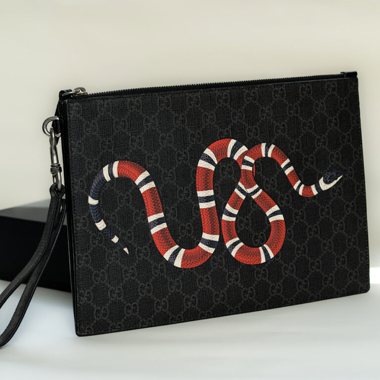 Túi Gucci Snake Motif Clutch G00025