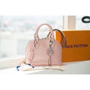 Túi Louis Vuitton Alma BB EPI Pink Leather Bag LV00055