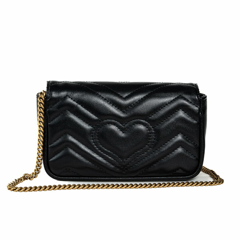 Túi xách Gucci Marmont Super Mini Black Bag G00028