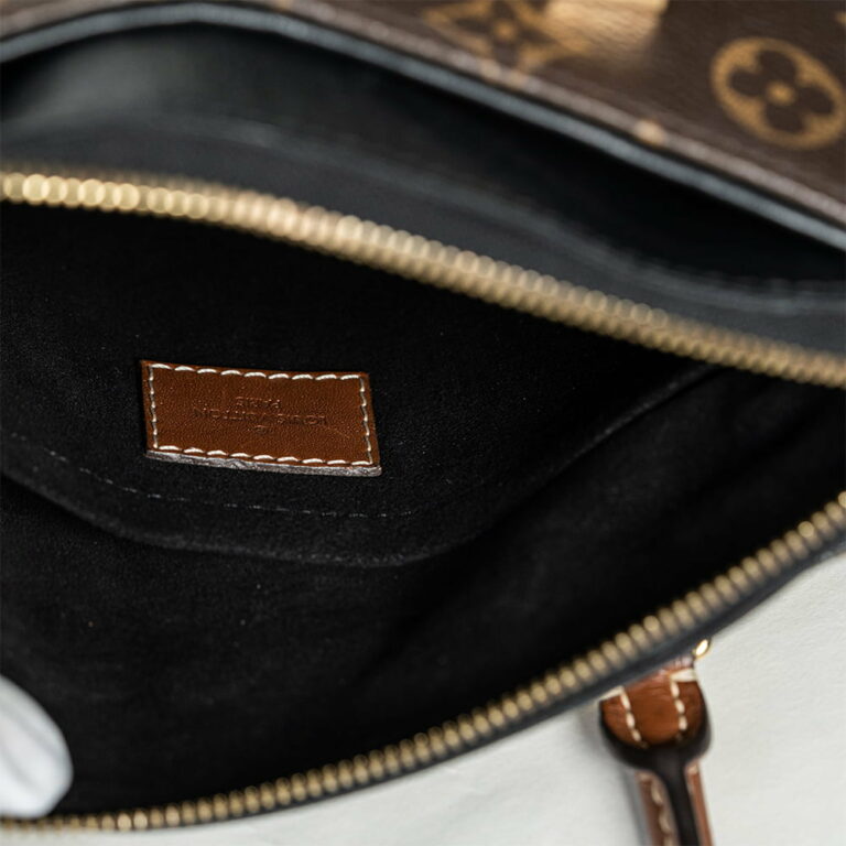 Túi xách Louis Vuitton Shoulder Bag Pallas Noir BB Monogram Brown Canvas Tote LV00057