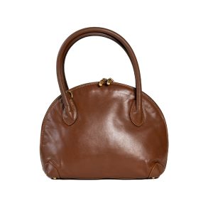 Gucci Vintage Brown Leather Bag G00034