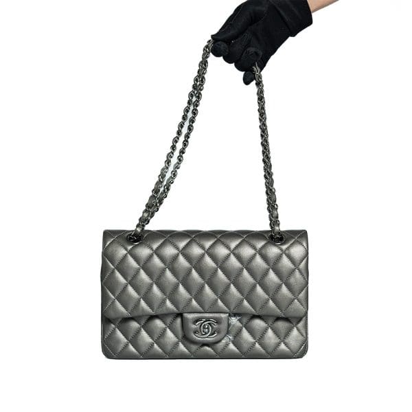 Túi xách Chanel Classic Metallic Lambskin C26