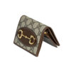 Ví Gucci Beige & Brown GG Gucci 1955 Horsebit G00042