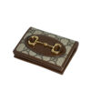 Ví Gucci Beige & Brown GG Gucci 1955 Horsebit G00042
