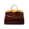 Túi xách Louis Vuitton Brea Da Venis Màu Đỏ Mận Khóa Vàng LV00067