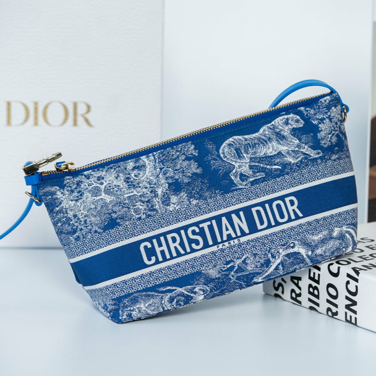 Christian Dior 2022 Medium Diortravel Nomad Pouch Di00029