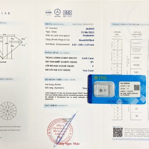 Kim cương 4.02 - 4.06 SI1-F DHO2313313