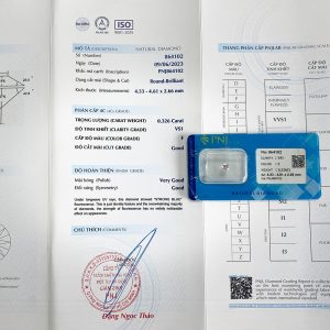 Kim cương 4.53 - 4.61 VS1-F TCH2310451