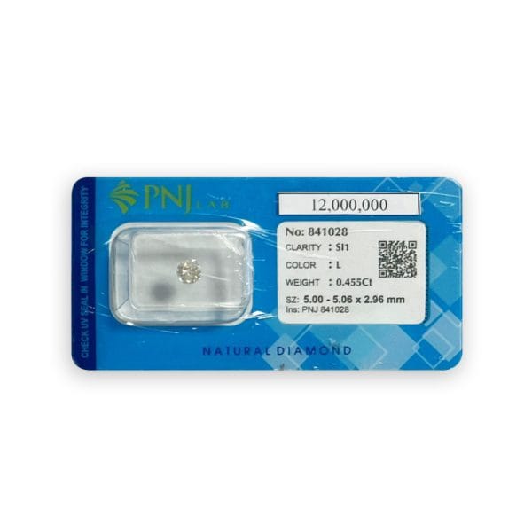 Kim cương 5.00 - 5.06 SI1-L TAH2310262