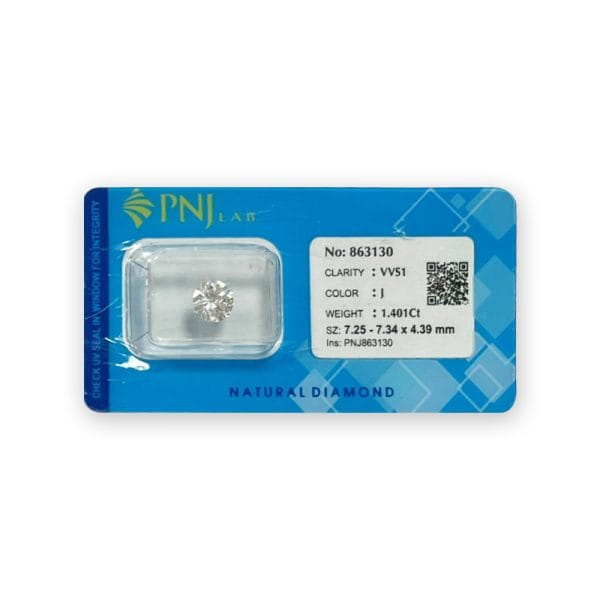 Kim cương 7.25 - 7.34 VVS1-J GVP2311557