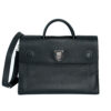 Christian Dior Black Pebbled Leather Large Diorever Di00037