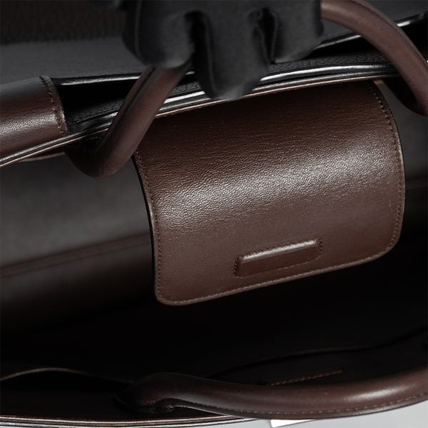 Christian Dior Brown Pebbled Leather Large Diorever Bag Di00035