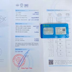 Kim cương 5.47 - 5.51 VVS1-L ADO2316069
