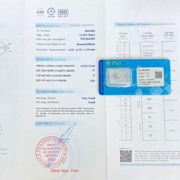 Kim cương 6.39 - 6.59 I1-G BHO2316418