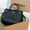 Burberry Medium Leather Title Bag BB0010