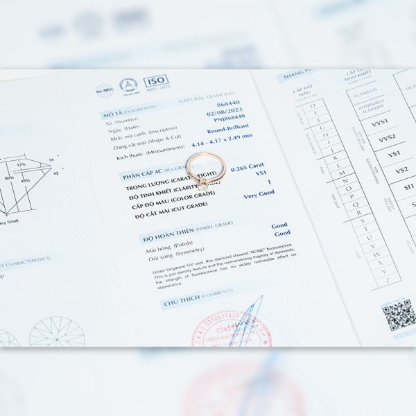 Nhẫn kim cương 585-0.530 TBA2316327 J193