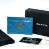 Card Holder Chanel C19 Màu Xanh Ngọc C32