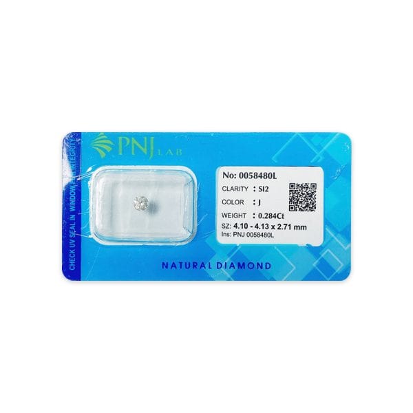 Kim cương 4.10 - 4.13 SI2-J DAN2320707