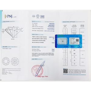 Kim cương 4.10 - 4.13 SI2-J DAN2320707