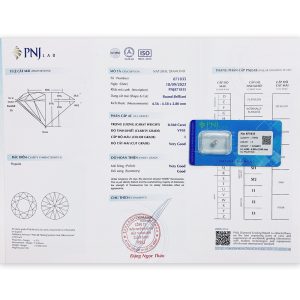 Kim cương 4.56 - 4.58 VVS1-I ADO2319439