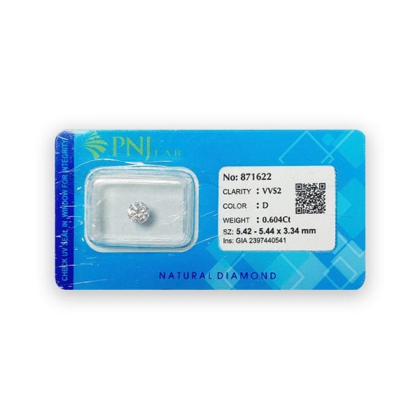 Kim cương 5.42 - 5.44 VVS2-D TCH2322853