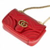 Gucci Red Marmont Size 22 Gold Lock