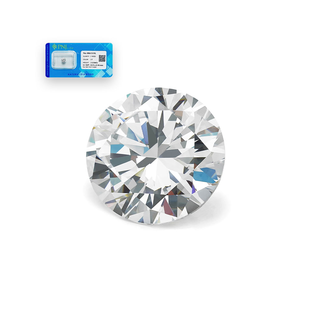 Kim cương 5.07 - 5.11 VVS1-F LXU2325342