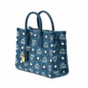 MCM München Tote in Vintage Denim Jacquard MCM01