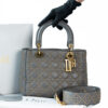 Medium Studded Supple Lady Dior Bag Di00039