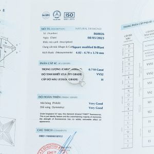 Nhẫn kim cương 585-0.562 CAS2325196