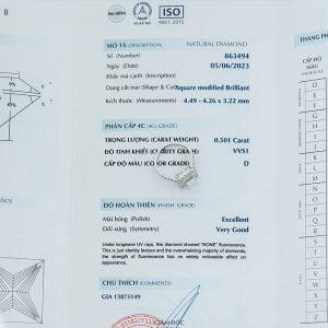 Nhẫn kim cương 585-0.904 TEL2312134
