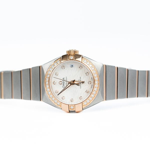 Omega Constellation Rose Mother of Pearl Women's Watch 123.25.27.20.57.003