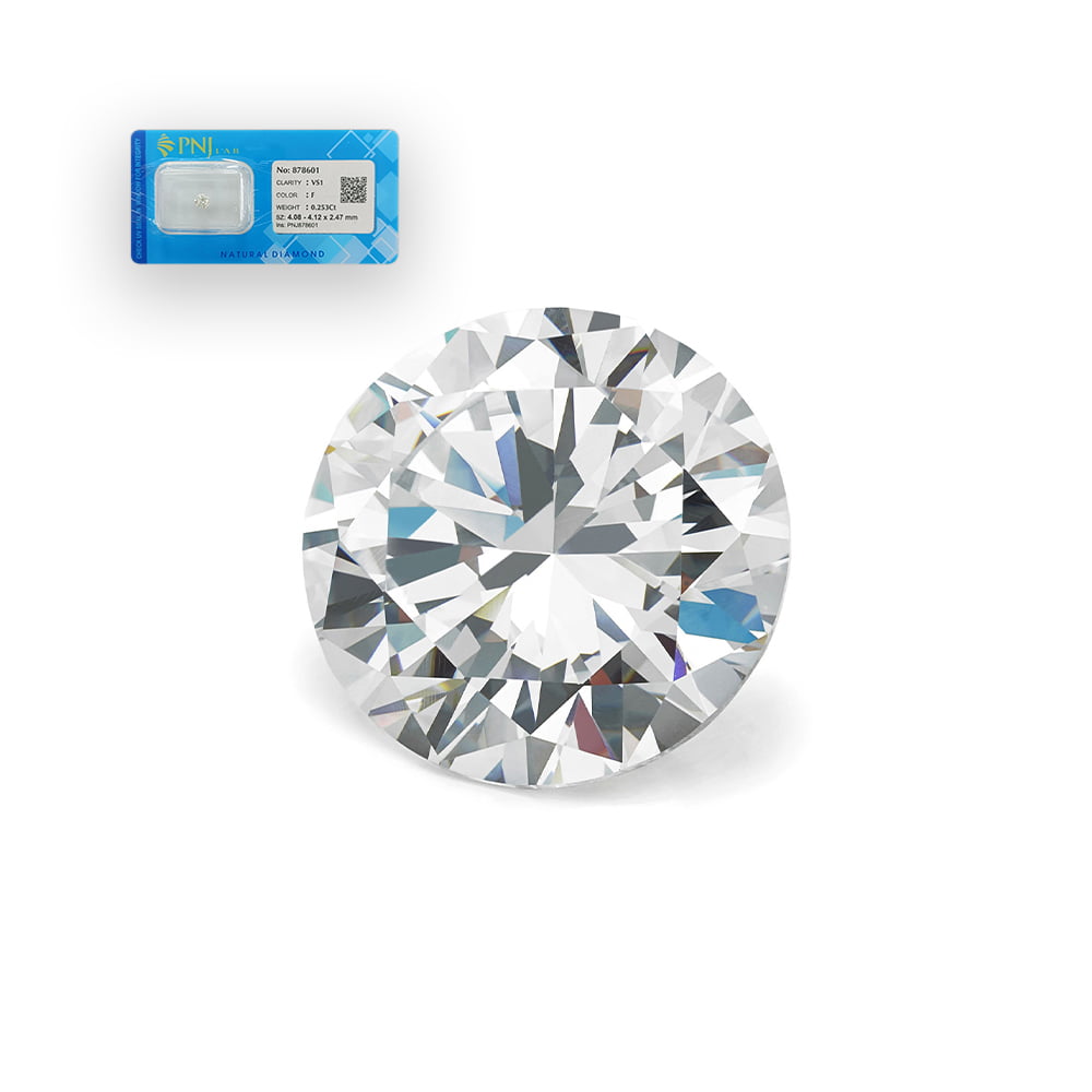 Kim cương 4.08 - 4.12 VS1-F GVP2331992