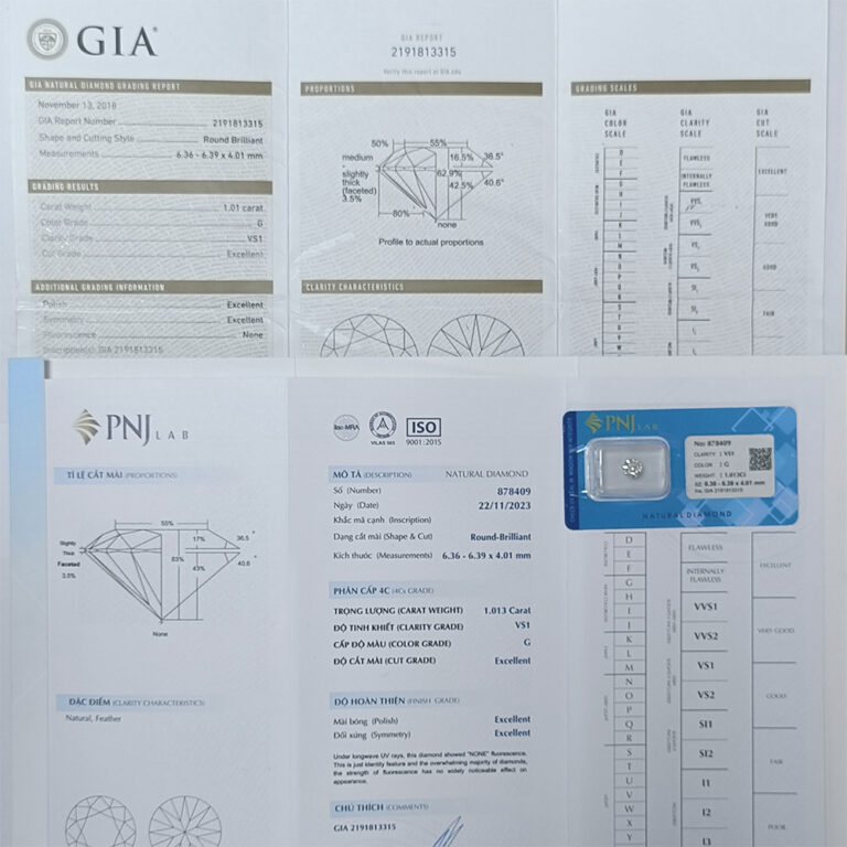 Kim cương 6.36 - 6.39 VS1-G VLO2330103