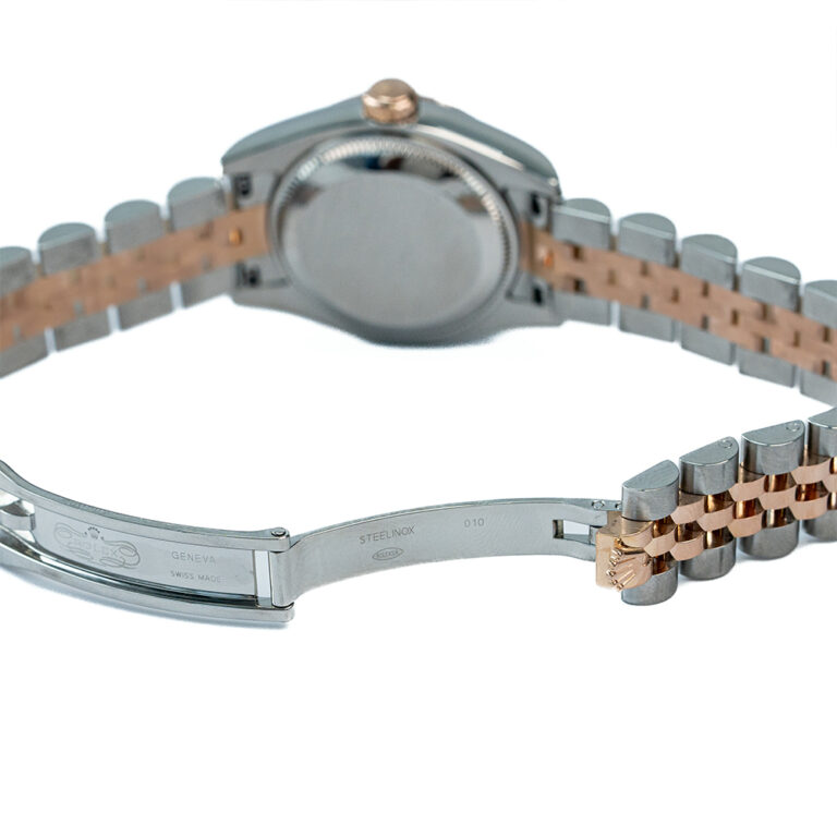 Rolex Lady-Datejust 26 Pink Dial Oyster Bracelet Women's Watch 179171