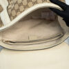 GG Canvas White Leather Bella Medium Shoulder Bag TCH2333740