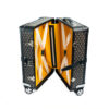 Goyard Black Goyardine Coated Canvas and Leather Bourget PM Trolley BIT2333567