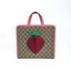 Gucci GG Supreme Junior 3D Strawberry Tote Bag NGC2334012