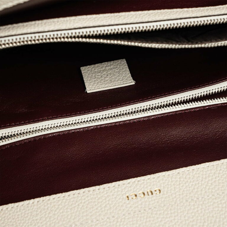 Gucci White Leather Medium Zumi Tote Bag LKH2333988