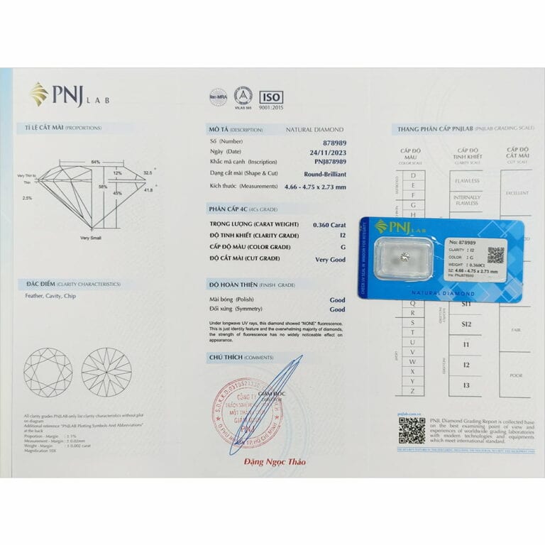 Kim cương 4.66 - 4.75 I2-G CCH2330927