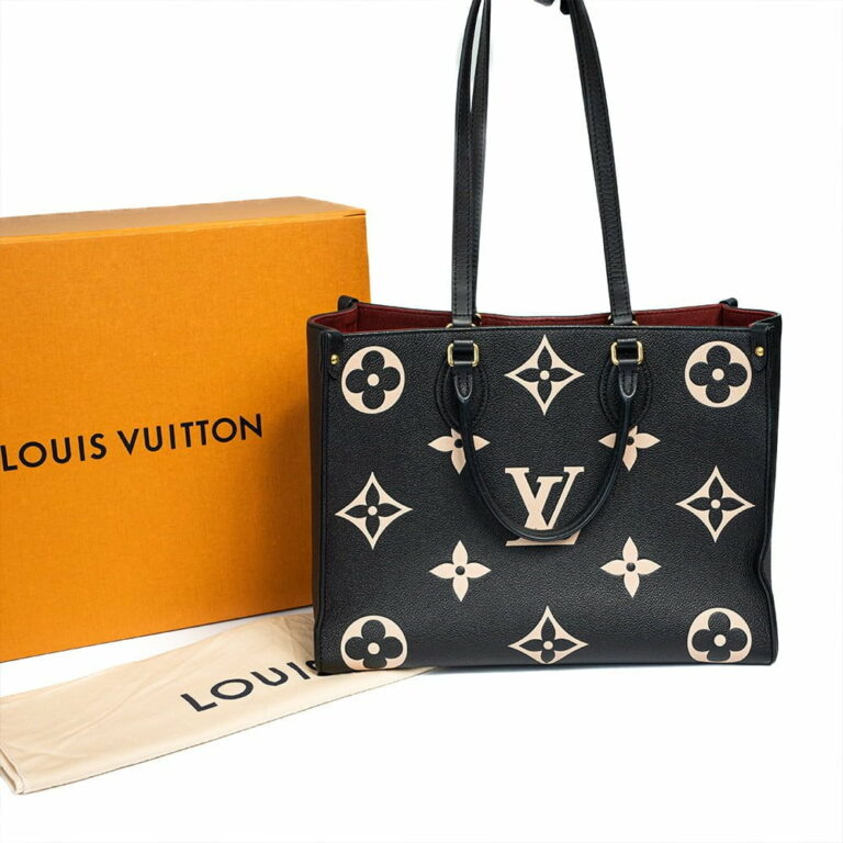 Louis Vuitton Bicolor Monogram Empriente Leather On-The-Go MM Bag NTA2333933