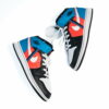 Nike Jordan Air 1 Mid Game Time Gs Black/White-Blue CGI2332933