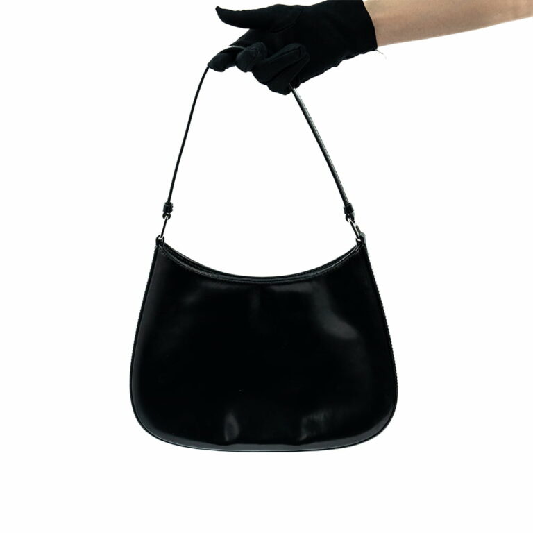 Prada Cleo Brushed Leather Shoulder Bag LTH2332849