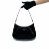 Prada Cleo Brushed Leather Shoulder Bag LTH2332849